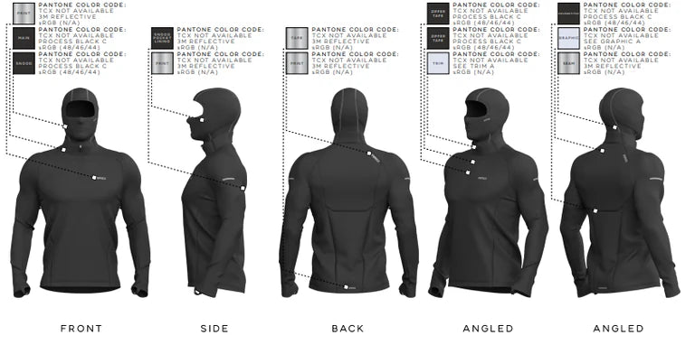 PRODUCT 01 — THE DUAL FORM HALF ZIP
